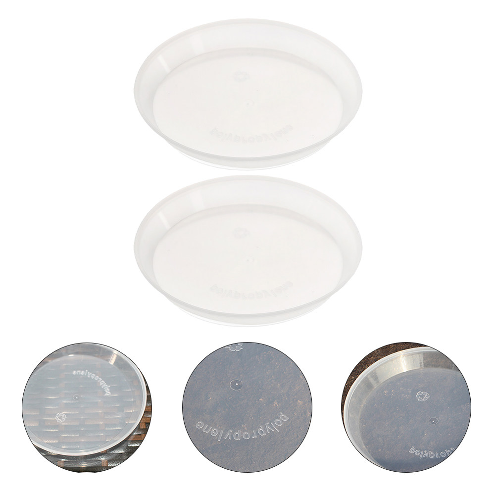 Food Snacks For Camping - 2Pcs Eco- Plate Lightweight Portable Plastic