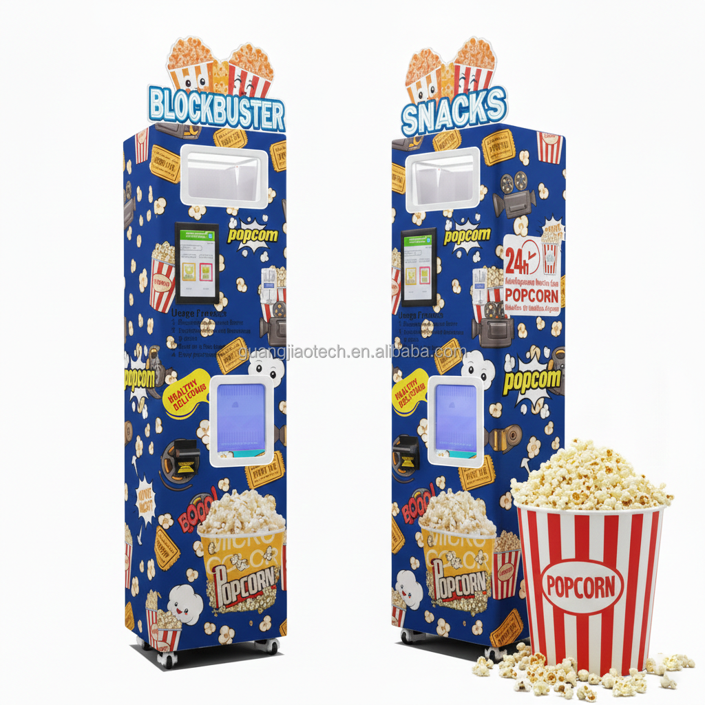 Food Snacks Vending Machine - CE Commercial Snack Food Popcorn Vending