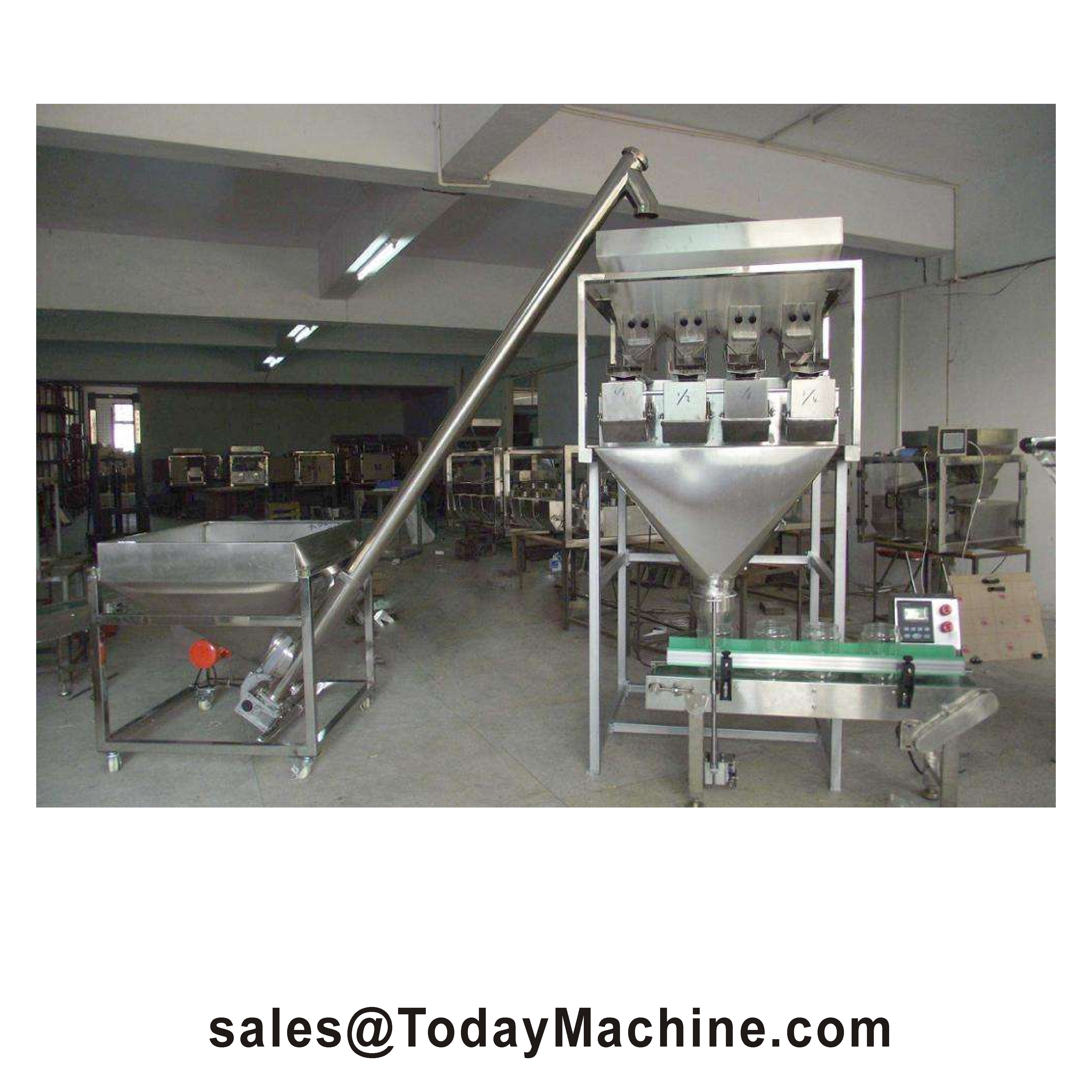 Dried Fruit Mix - Smart Scale Two Heads Weighing Hoppers