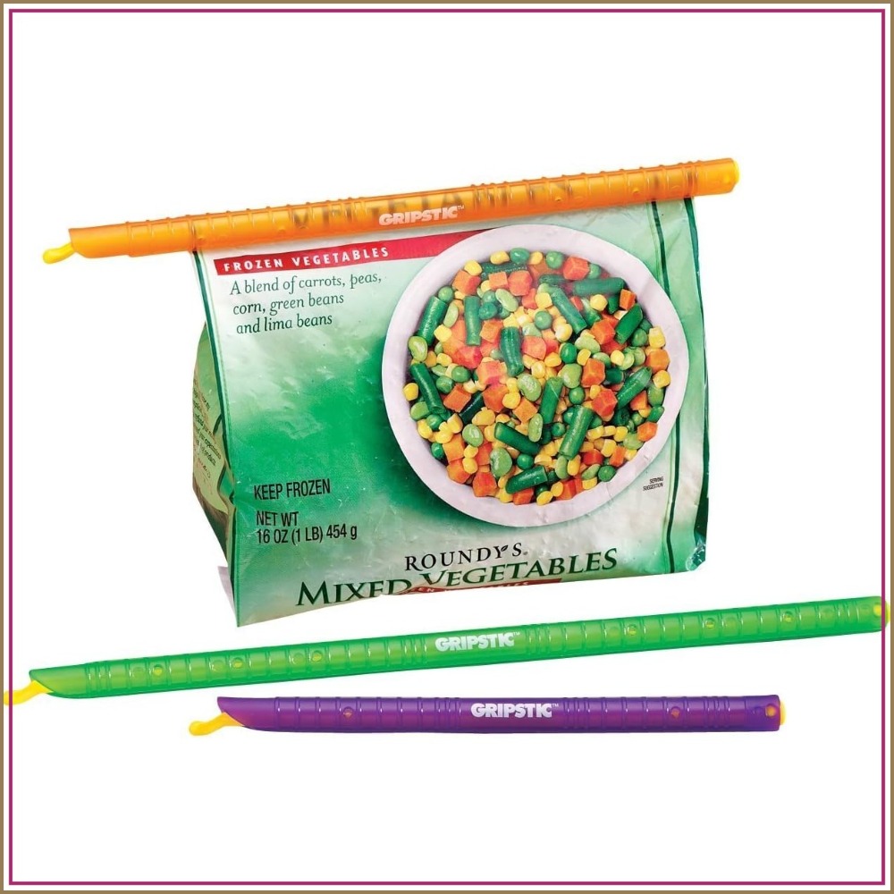 Zero Food Snacks - Reusable Bag Sealer Clips - Airtight