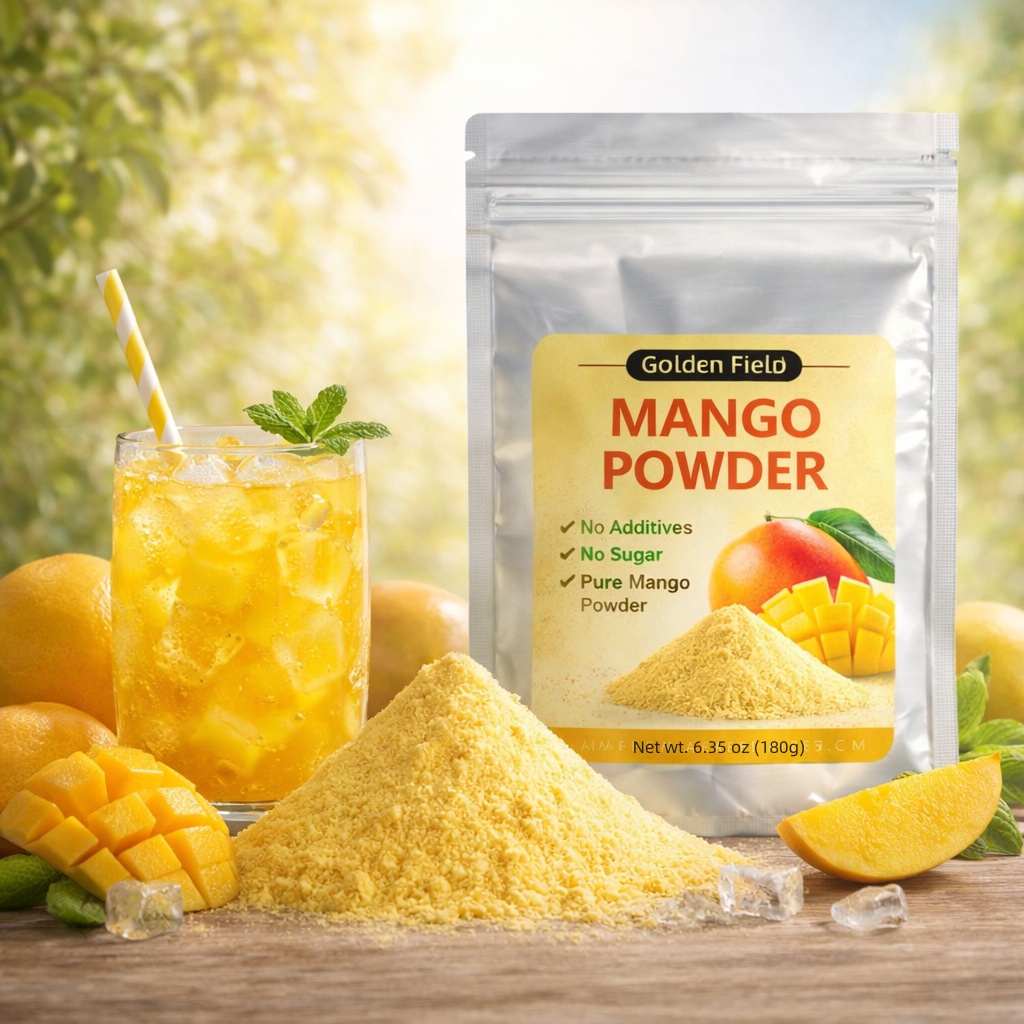 Dried Fruit Mix - 6.35oz Mango Powder, Freeze Dried Fruit