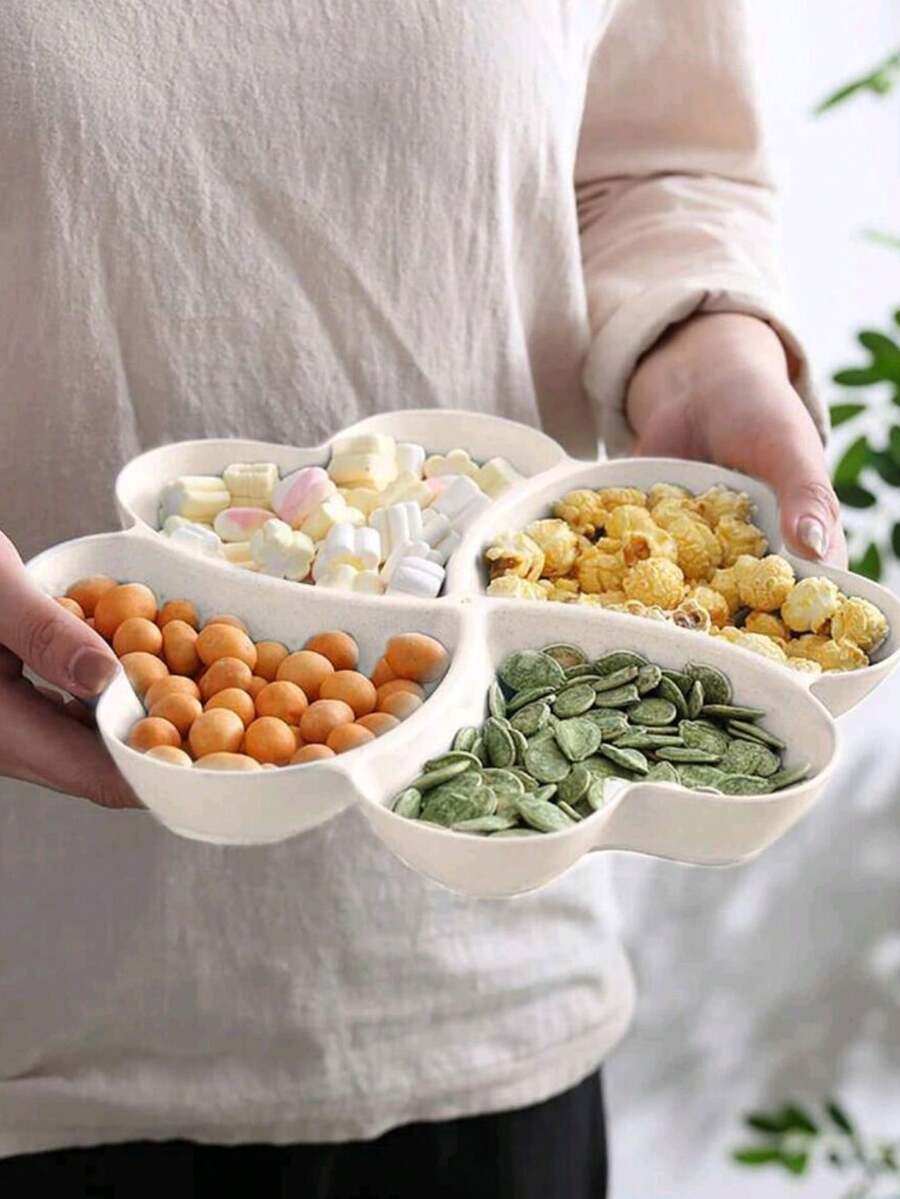 Food Snacks Chips - 1pc Appetizer Serving Platter, Unbreakable Chip