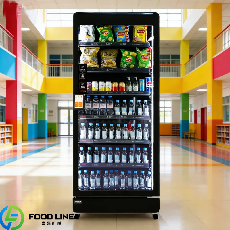 Food Snacks Vending Machine - Customized Hot Selling 24 Hours Large