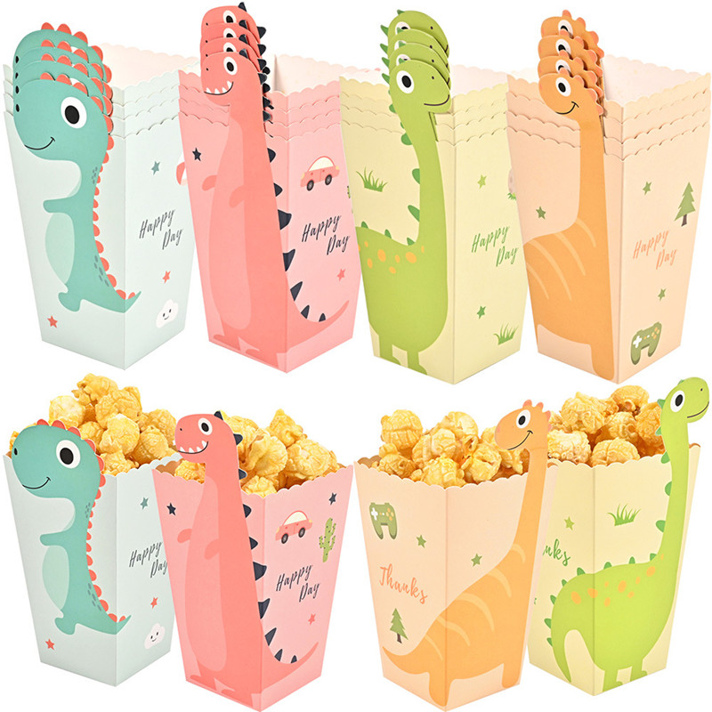 4Pcs Cartoon Dinosaur Boxes Di - Food Snacks For Kids review and price