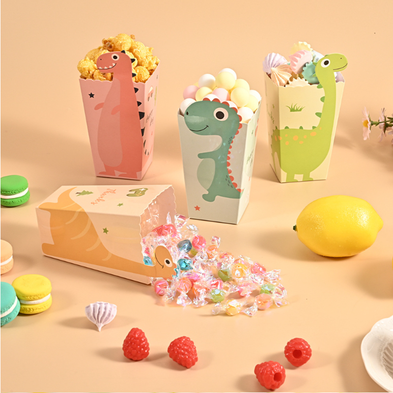 4Pcs Cartoon Dinosaur Boxes Di - Food Snacks For Kids review and price