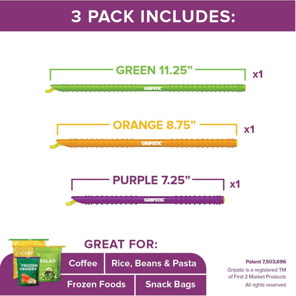 Reusable Bag Sealer Clips - Ai - Zero Food Snacks review and price