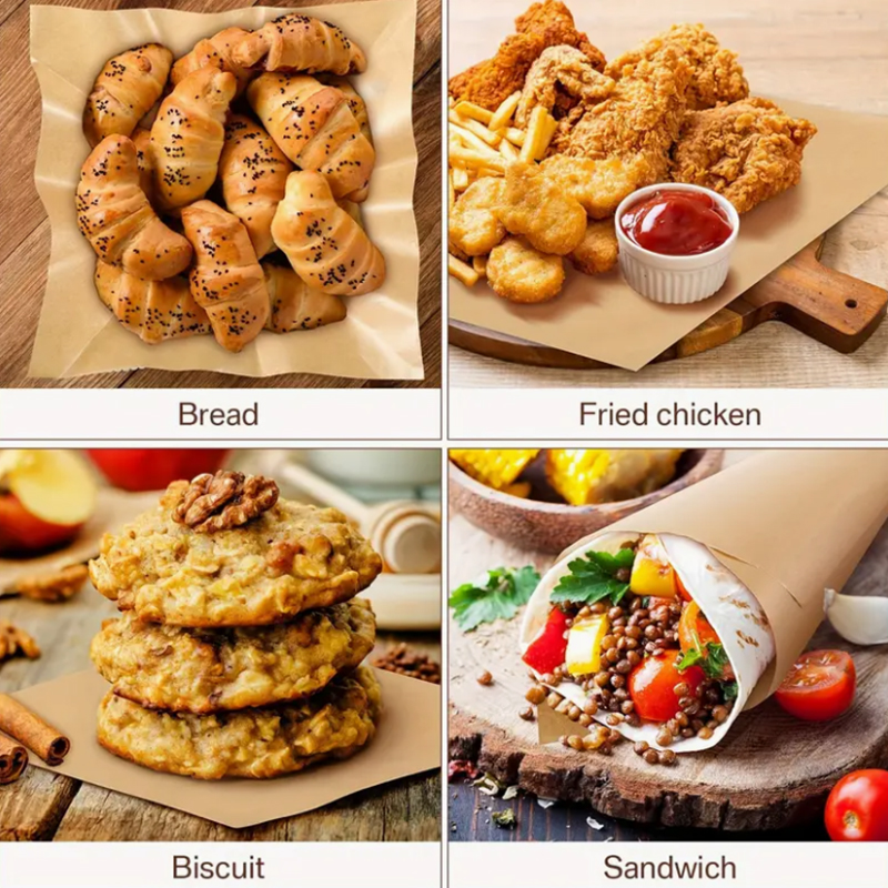 50 sheets of food greaseproof  - Food Snacks Chips review and price