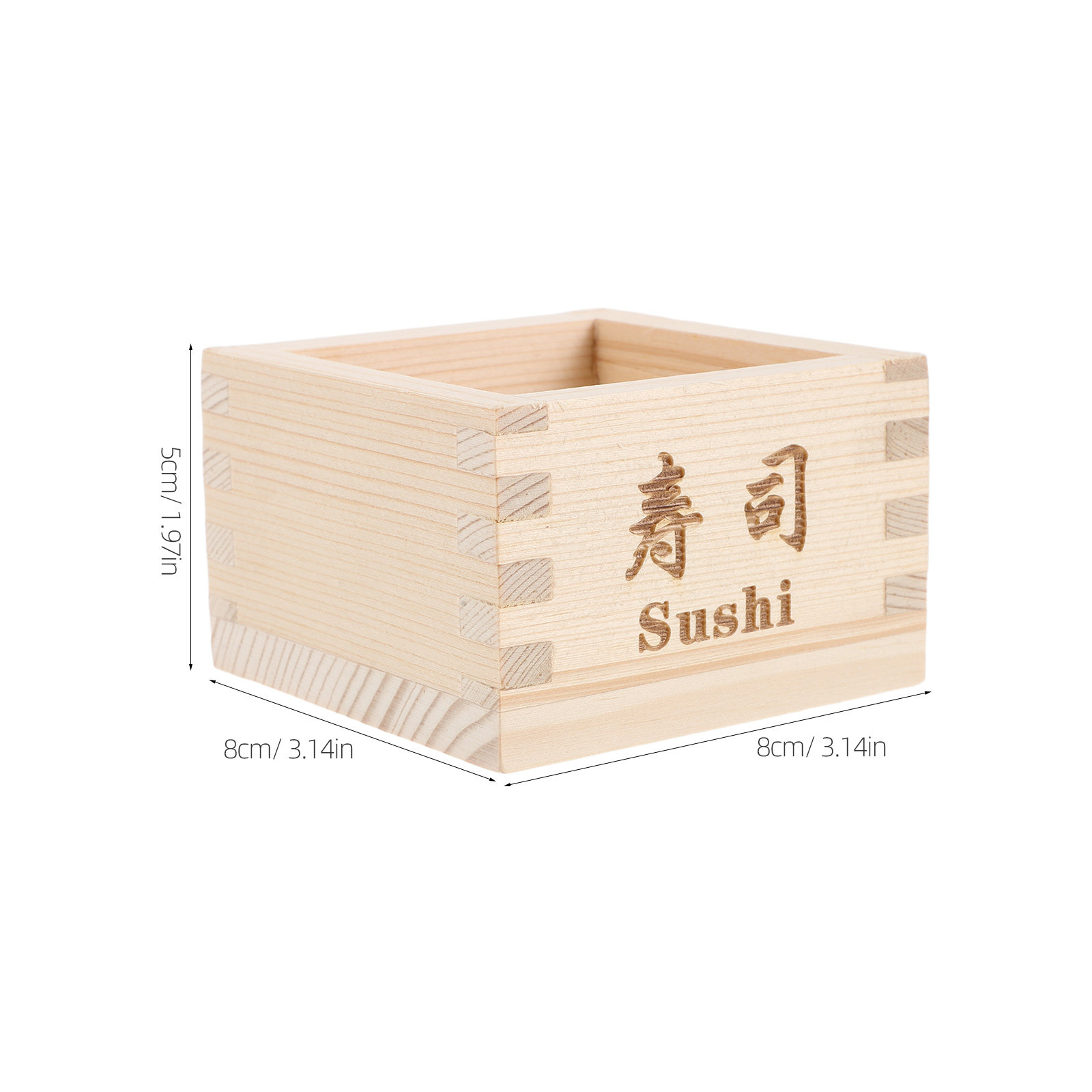 Japanese Masu Sake Cup Wooden  - Food Snacks Box review and price