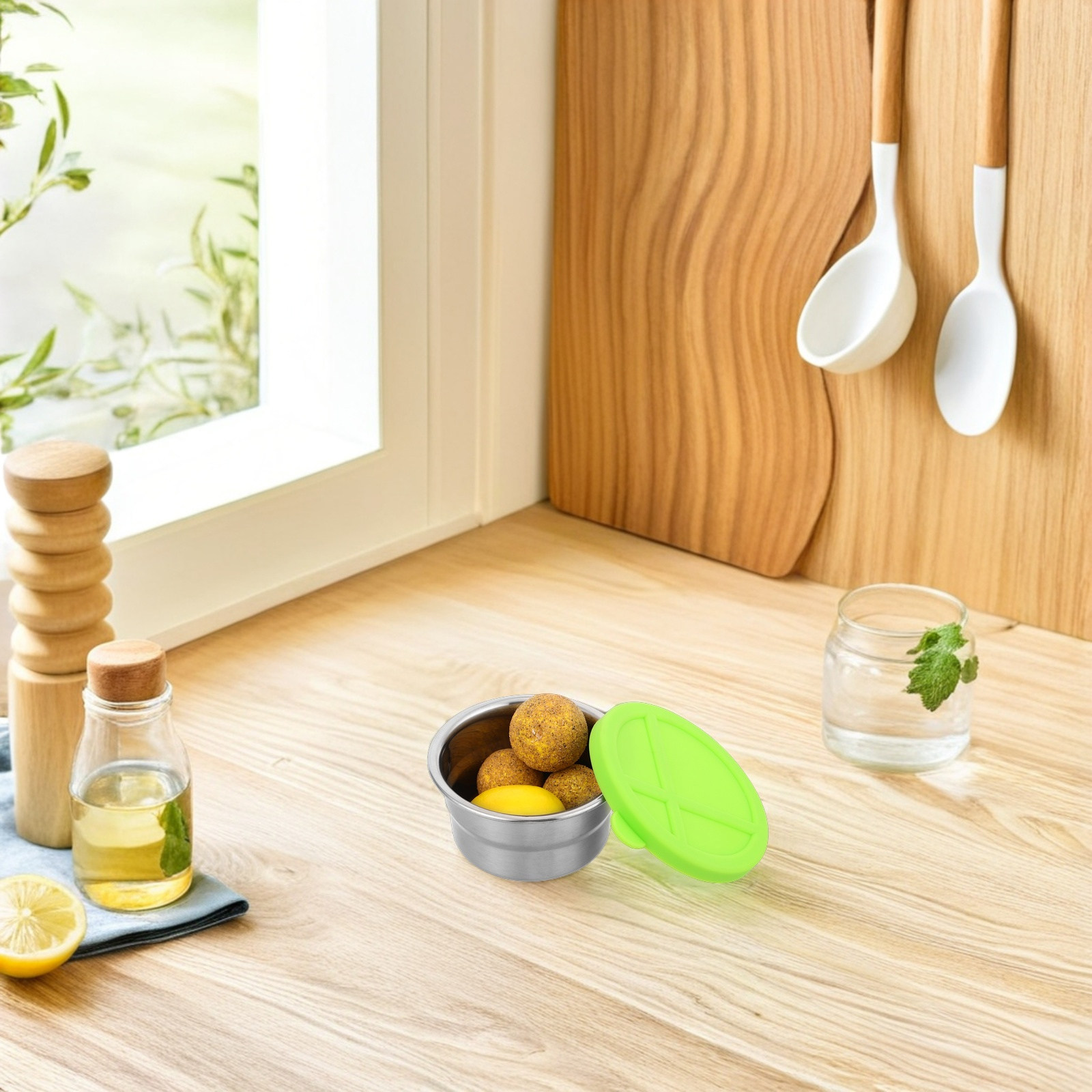 90Ml Stainless Steel Food Cont - Food Snacks Box review and price