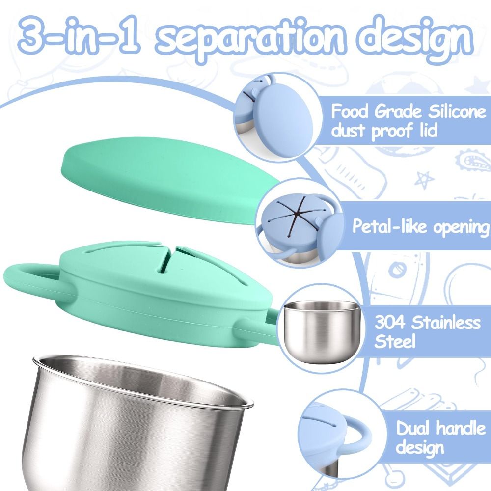 Removable Toddler Snack Contai - Food Snacks Easy review and price