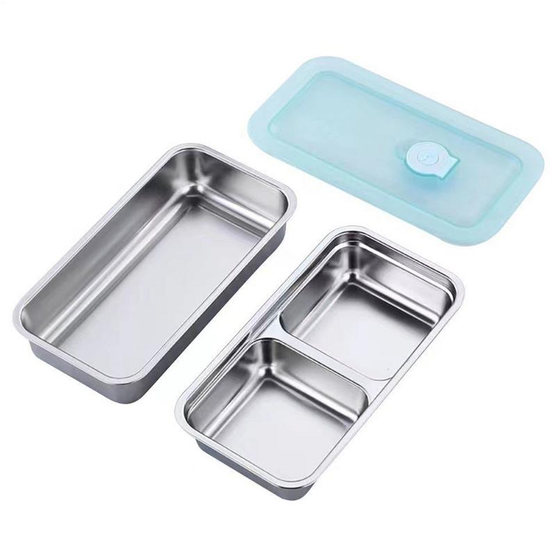 304 Stainless Steel Lunch Bent - Food Snacks Box review and price