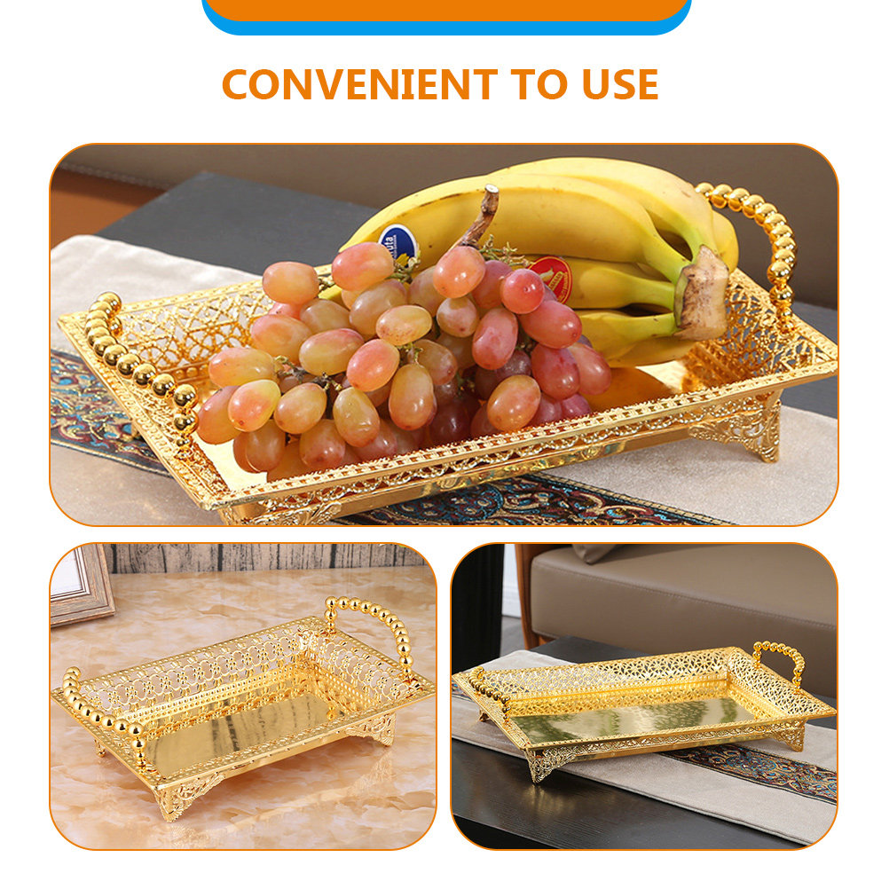 European Style Metal Serving T - Zinc Food Snacks review and price