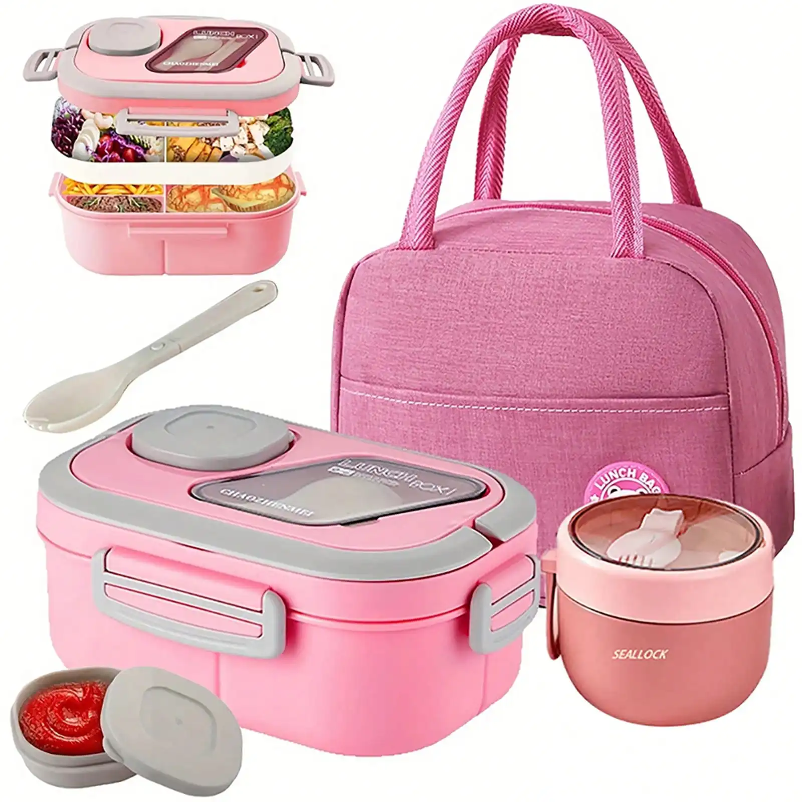 2-Layer Multi-Compartment Insu - Food Snacks For Camping review and price