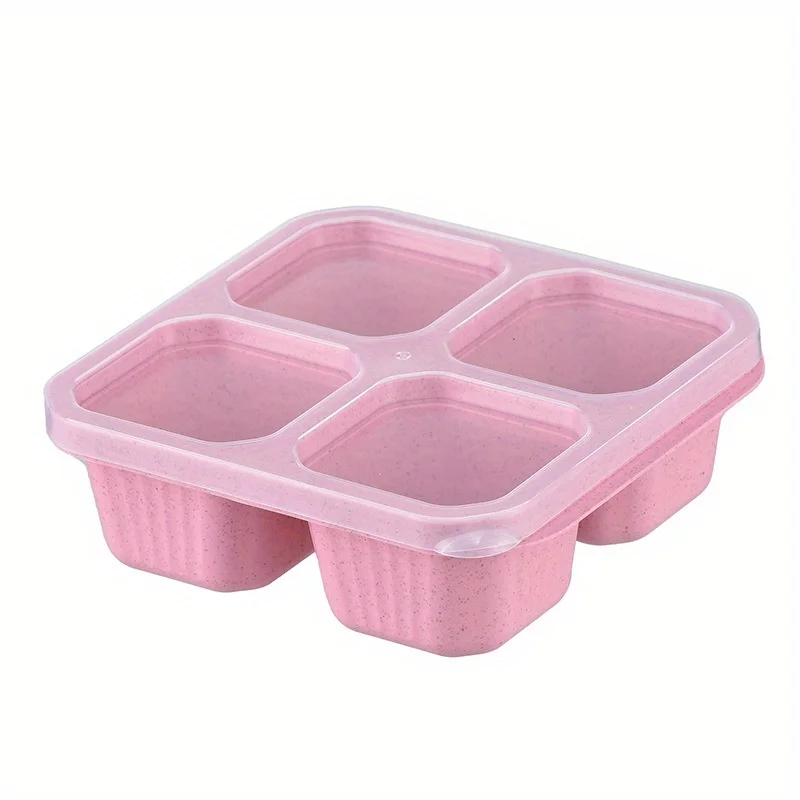 Snack Box with Four Transparen - Food Snacks Box review and price