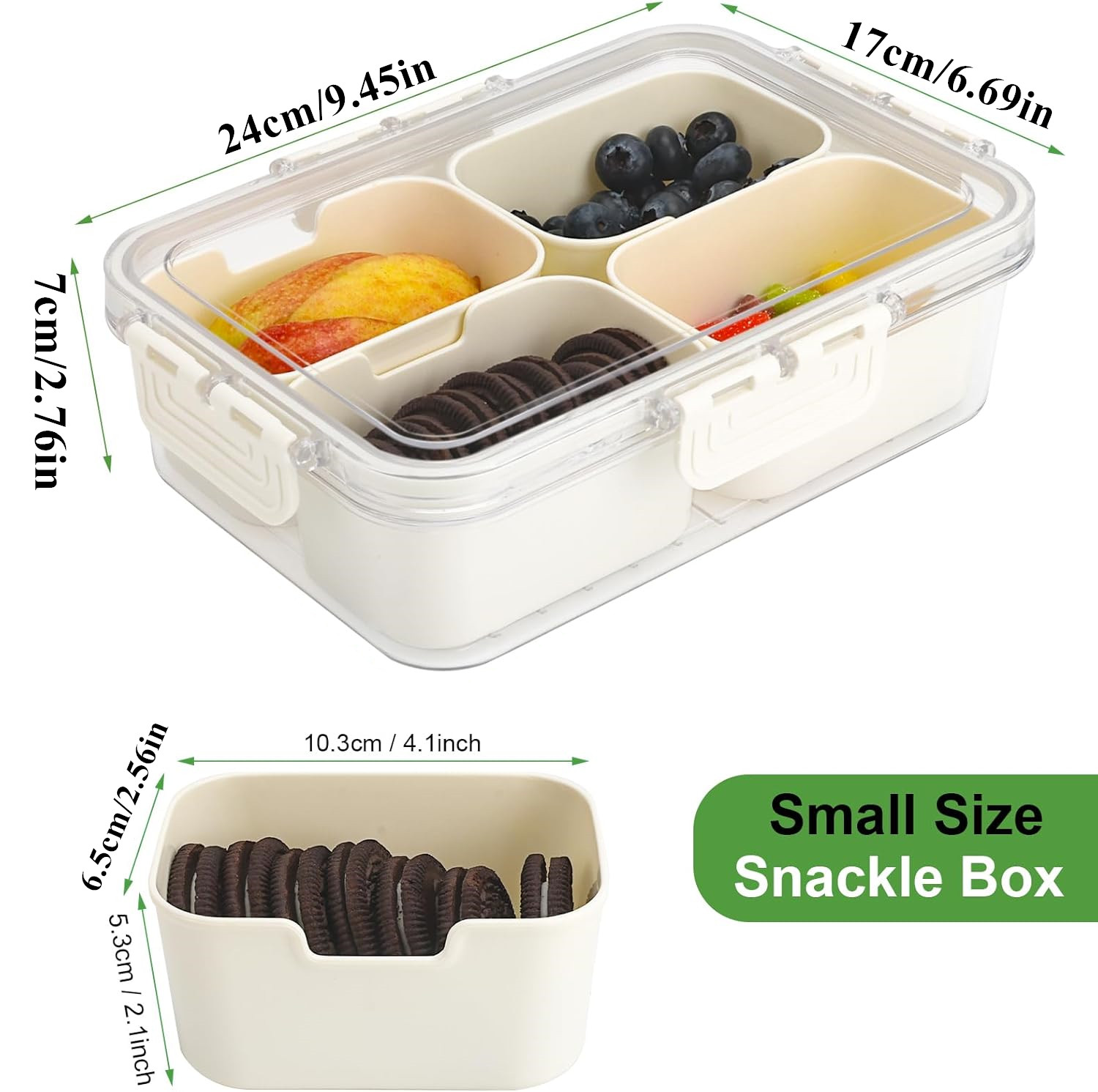 Portable food storage box, sna - Food Snacks Box review and price