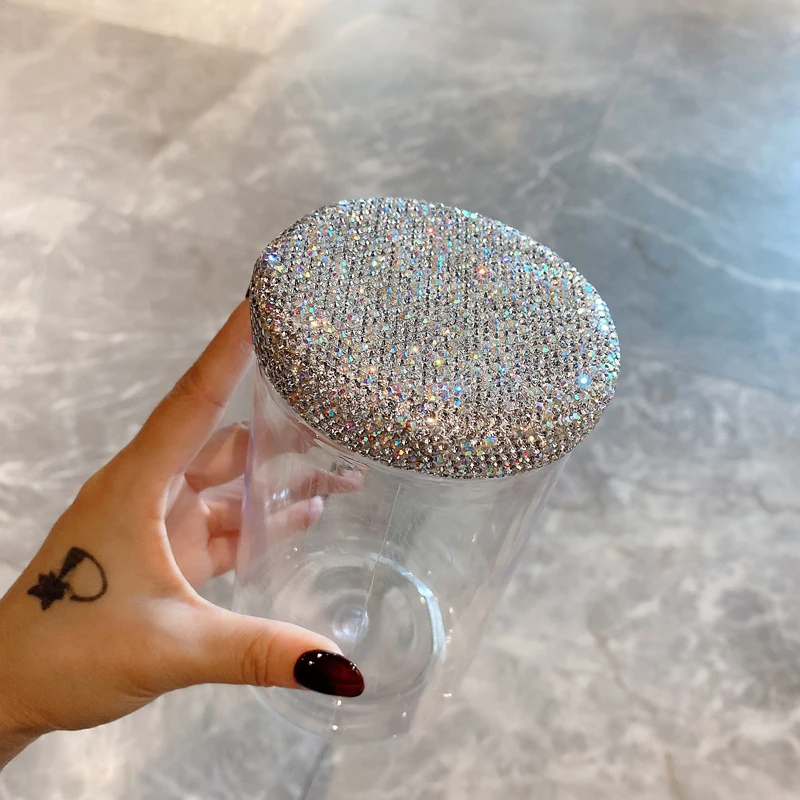 Jars With Lid Rhinestone Cover - Peanut Butter Snack review and price