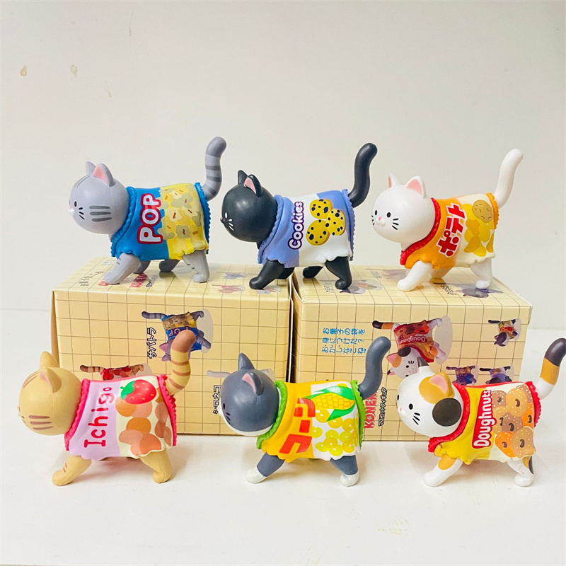 Cute Cat Blind Box Wearing Can - Food Snacks Box review and price