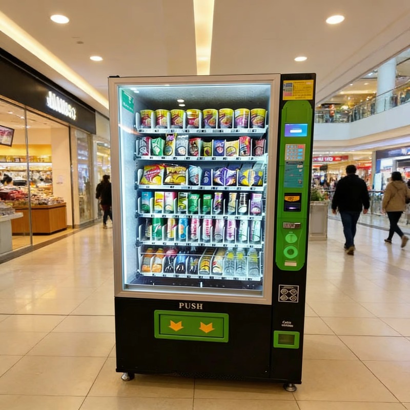 Customized Fully Automated Ven - Food Snacks Vending Machine review and price