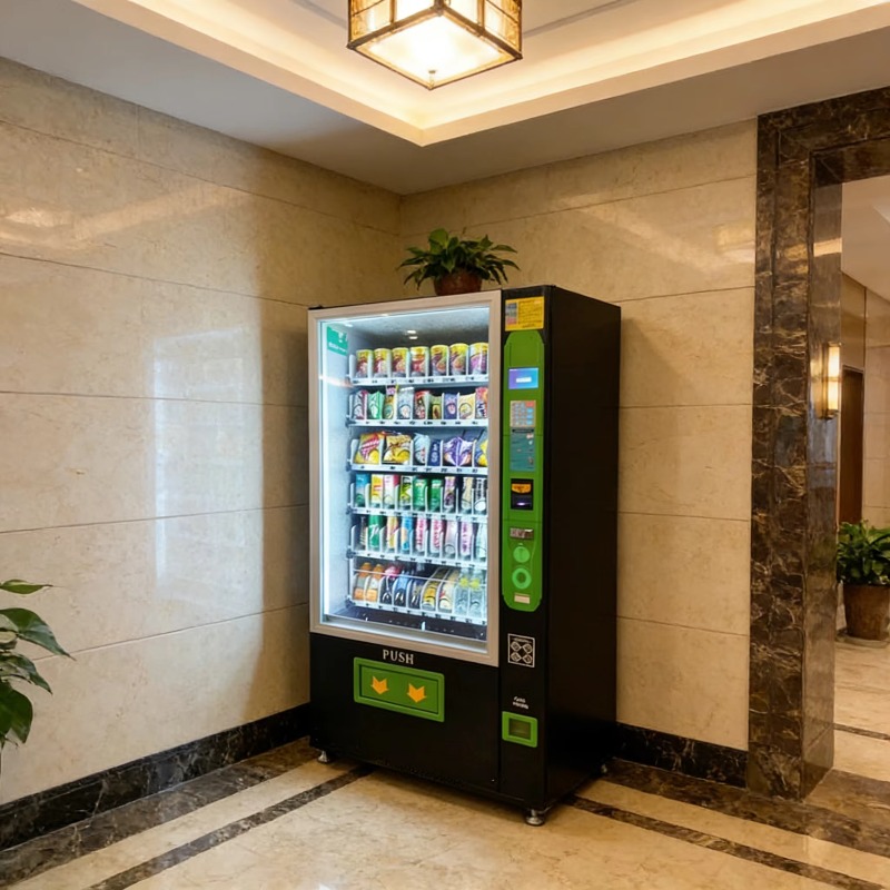 Customized Fully Automated Ven - Food Snacks Vending Machine review and price