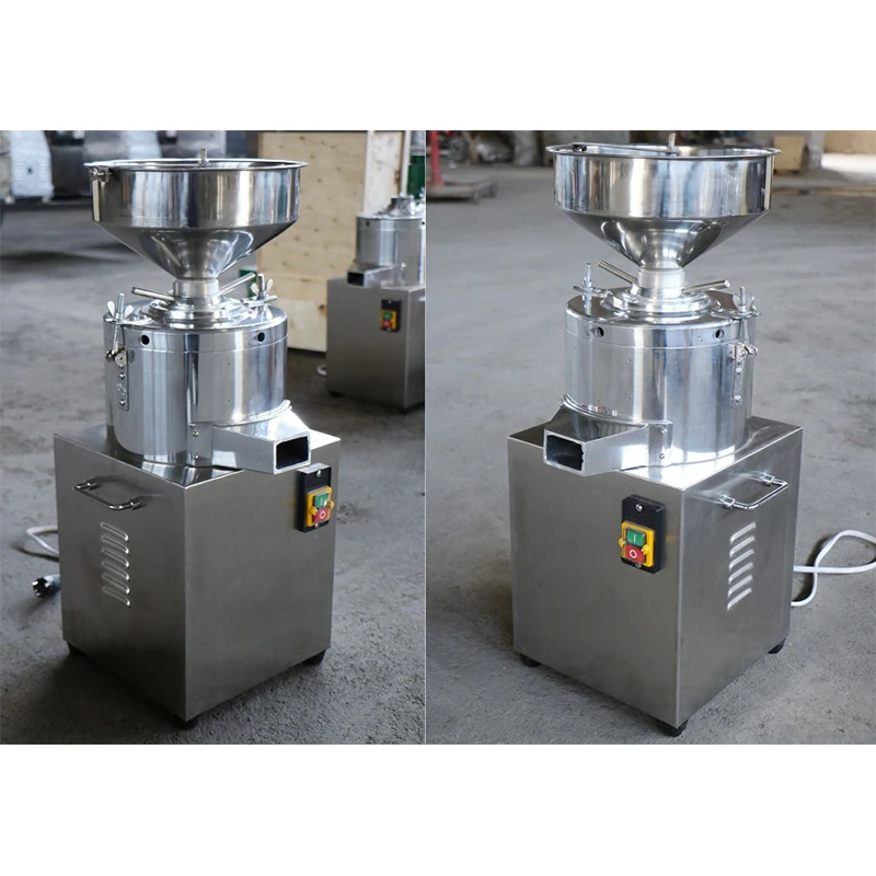 Vertical sesame paste machine  - Peanut Butter Snack review and price