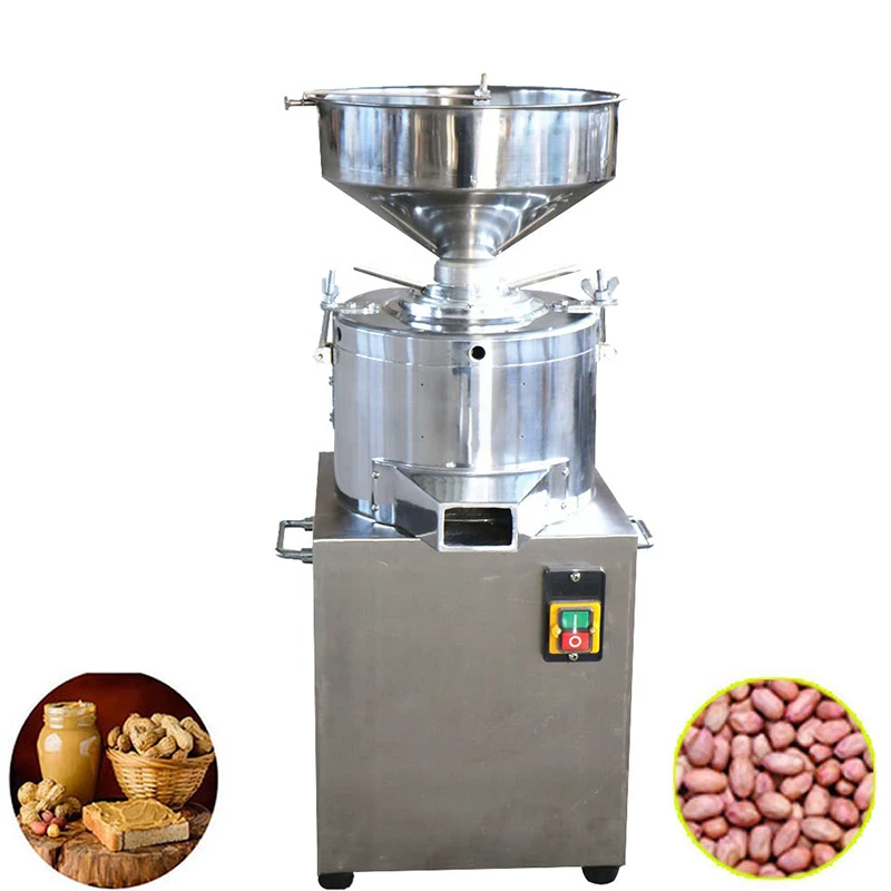 Vertical sesame paste machine  - Peanut Butter Snack review and price
