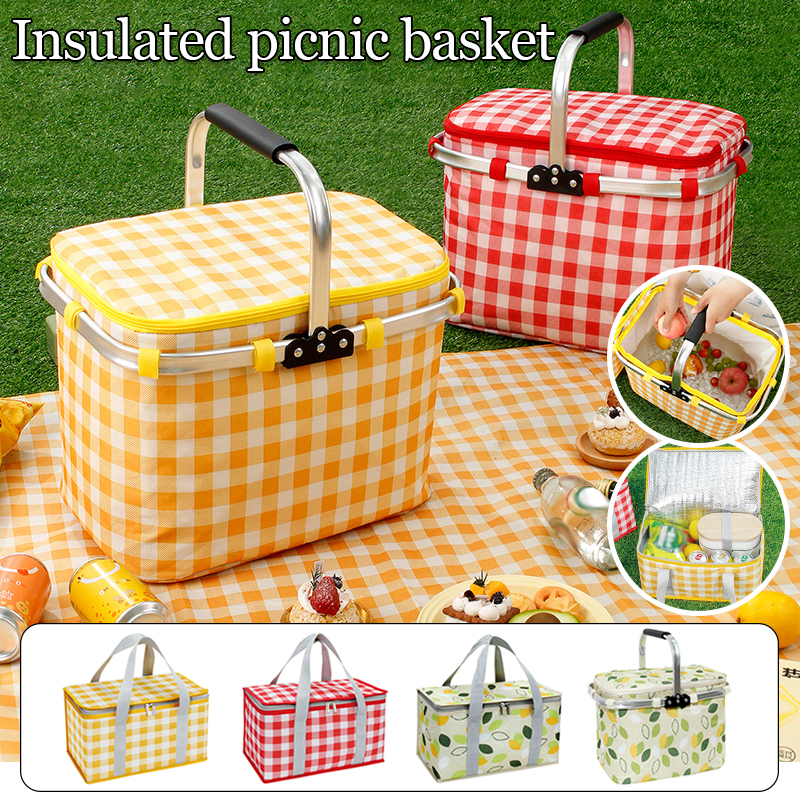 Retro Pastoral Lunch Bag Foldi - Food Snacks For Camping review and price