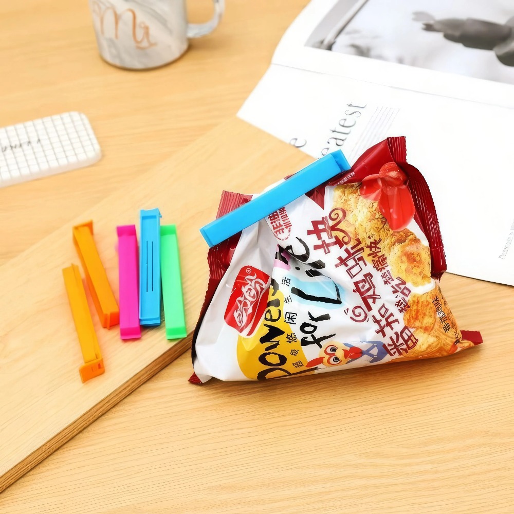 10 Pieces of Mixed Color Plast - Food Snacks Chips review and price