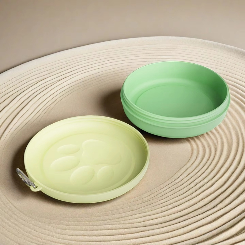 11/14cm2-in-1 Travel Dog Bowl  - Food Snacks For Camping review and price