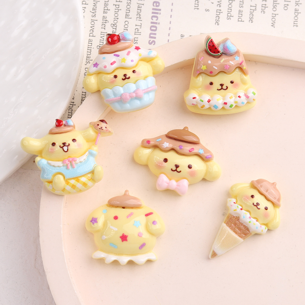 10 Pcs New Kawaii Cartoon Cake - Food Snacks For Kids review and price