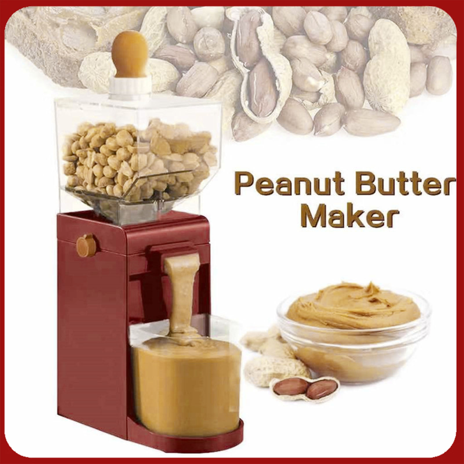 Peanut Butter Maker Home Elect - Peanut Butter Snack review and price