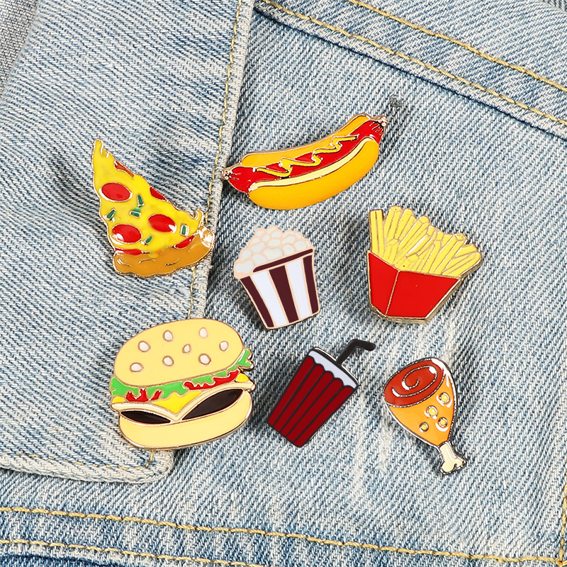 13 Style Snack Brooch Burger P - Zinc Food Snacks review and price