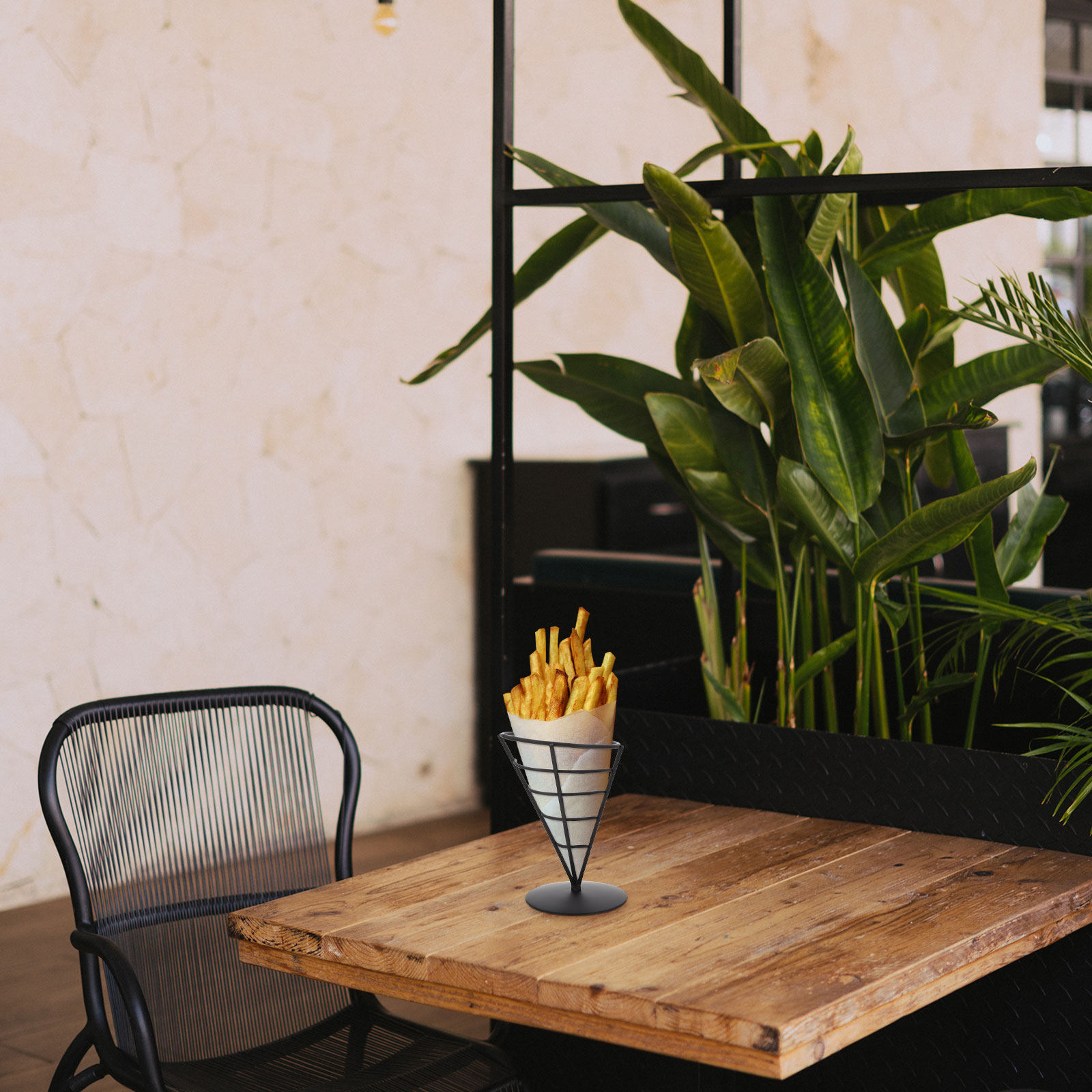 Iron French Fries Rack Sturdy  - Food Snacks Chips review and price