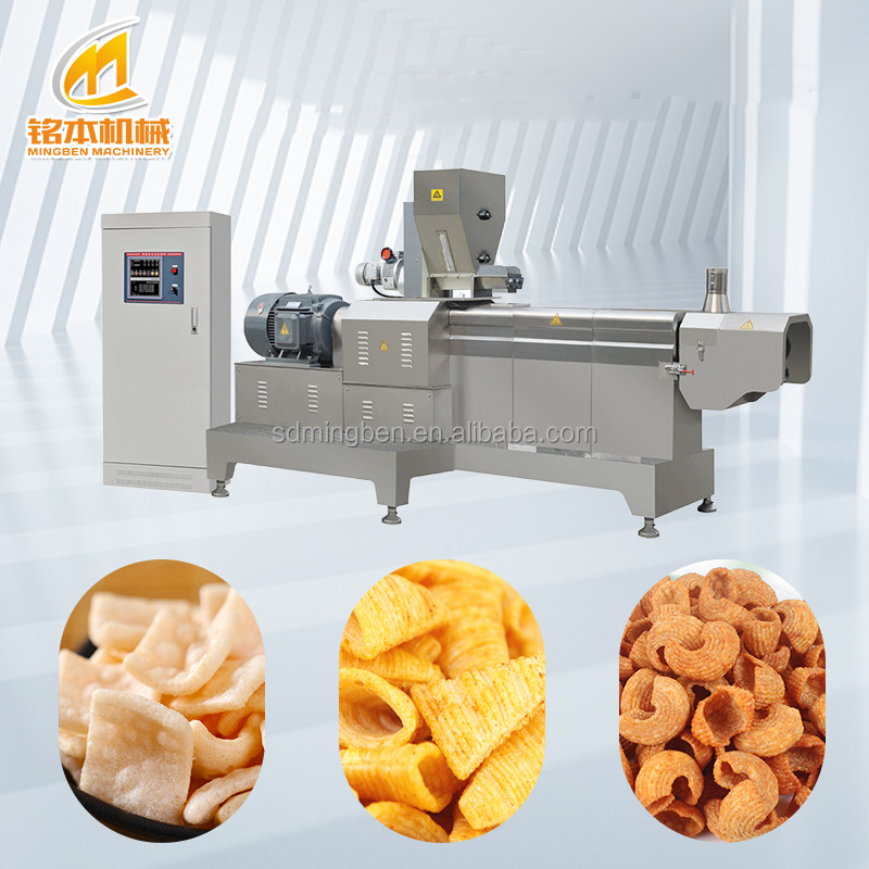 Extruded Automatic Fried 3d Pe - Food Snacks Making Machine review and price