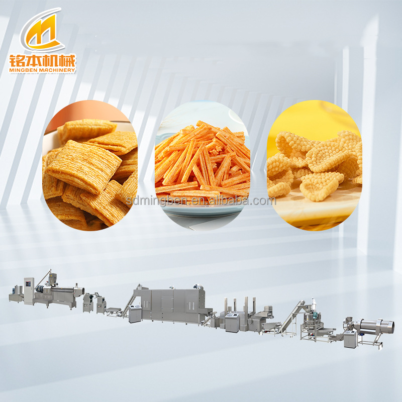 Extruded Automatic Fried 3d Pe - Food Snacks Making Machine review and price