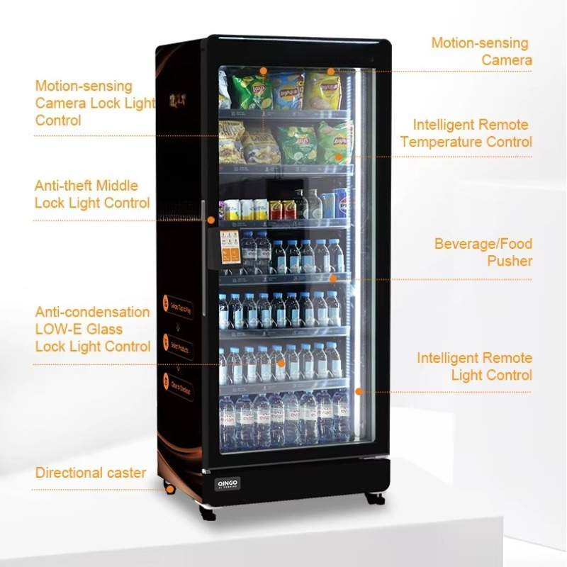 Customized Hot Selling 24 Hour - Food Snacks Vending Machine review and price