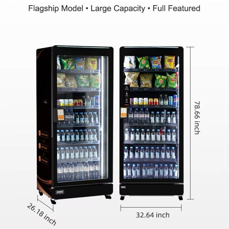 Customized Hot Selling 24 Hour - Food Snacks Vending Machine review and price