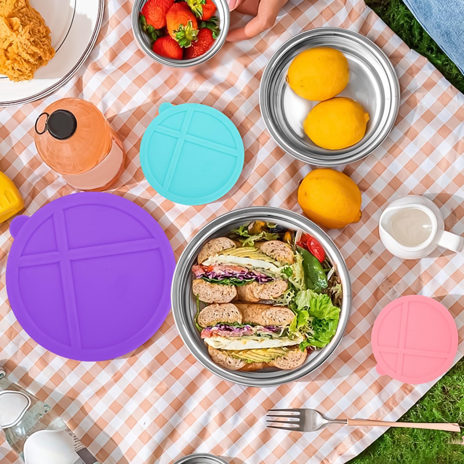 Metal Food Container 5 Pieces  - Food Snacks For Camping review and price