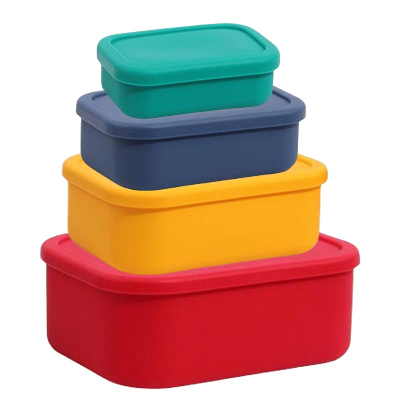 Food-grade Silicone Lunch Box  - Food Snacks Box review and price