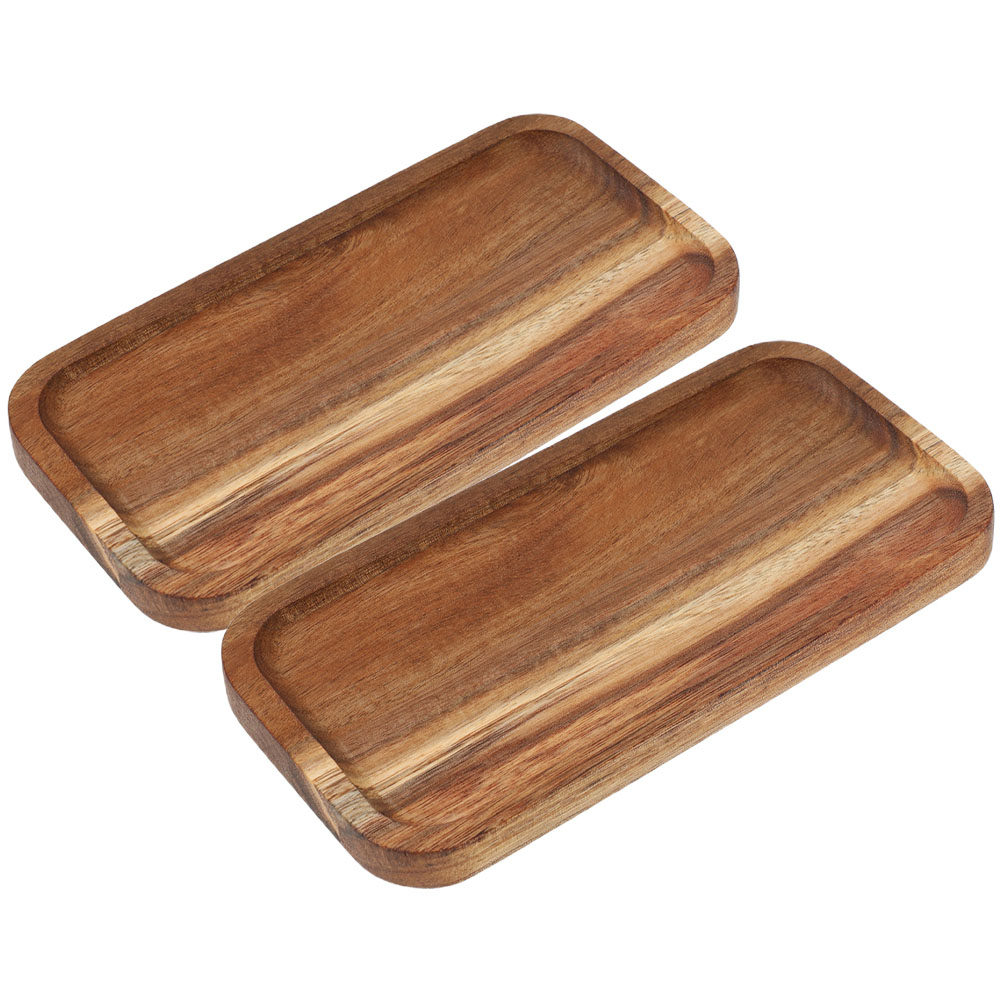 2Pcs Rustic Farmhouse Wooden S - Food Snacks For Camping review and price