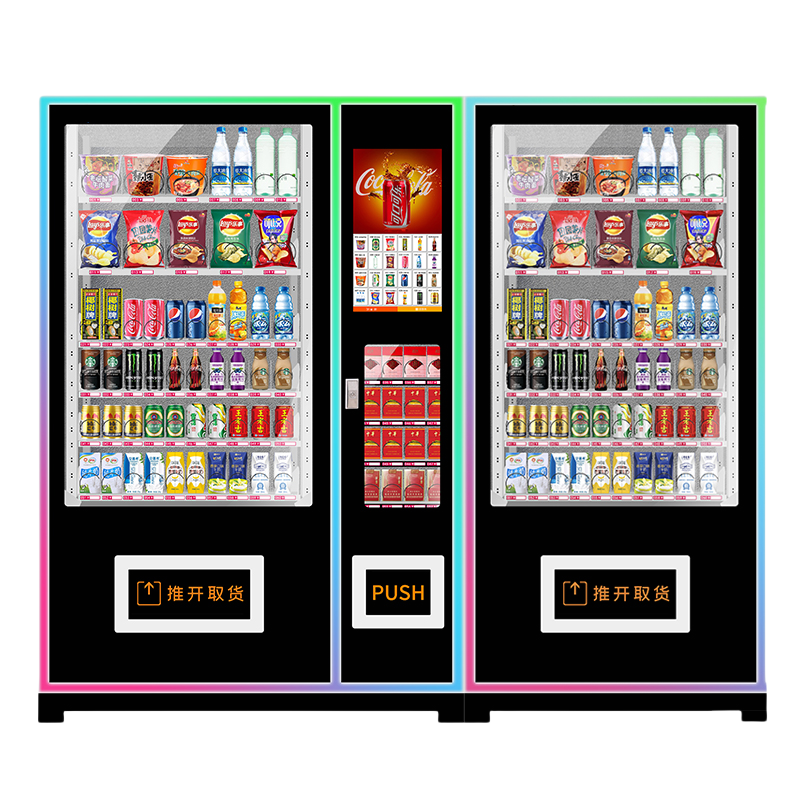 Customized Automatic Retail Sm - Food Snacks Vending Machine review and price