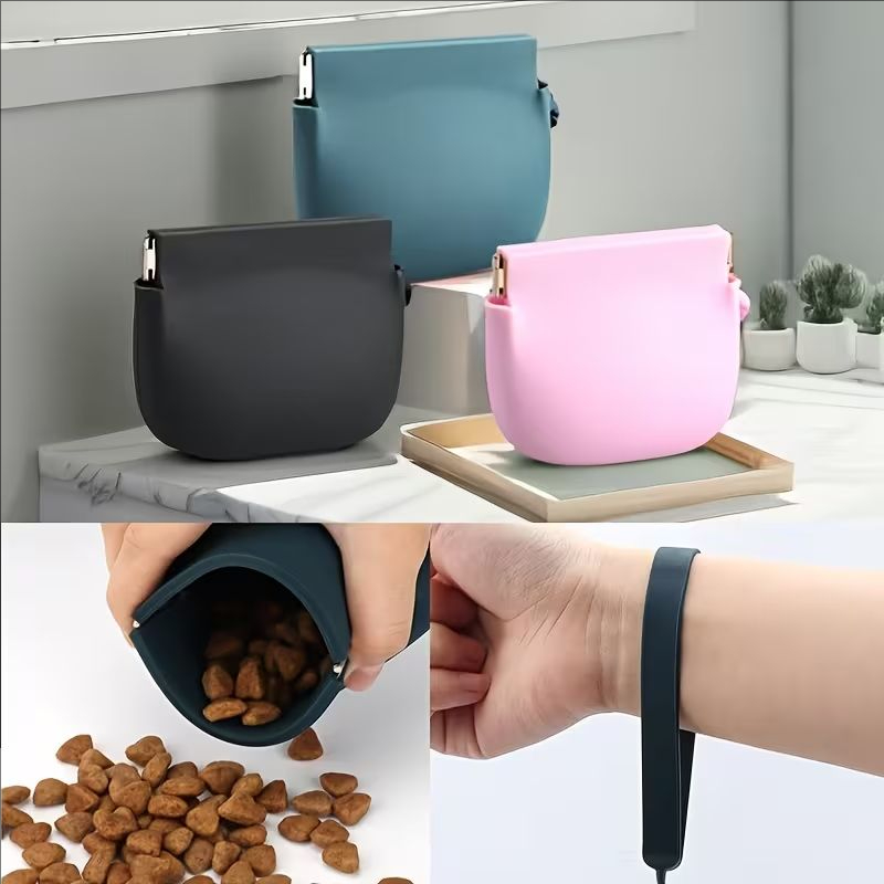 1pc dog snack bag portable pet - Food Snacks Easy review and price