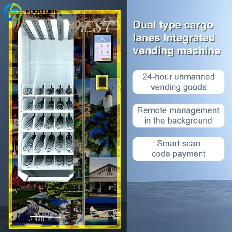 Customized Automatic Snacks &  - Food Snacks Vending Machine review and price