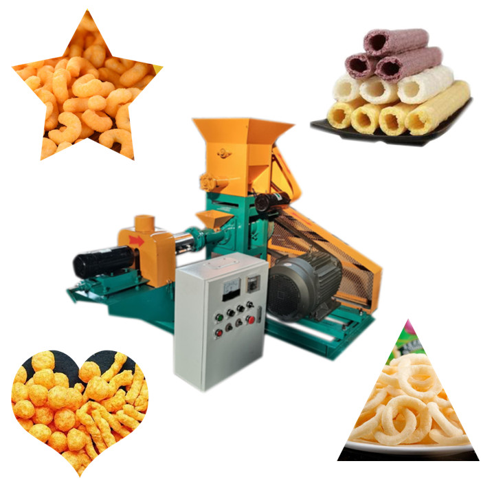10 Shapes Set Puff Corn Snack  - Food Snacks Making Machine review and price
